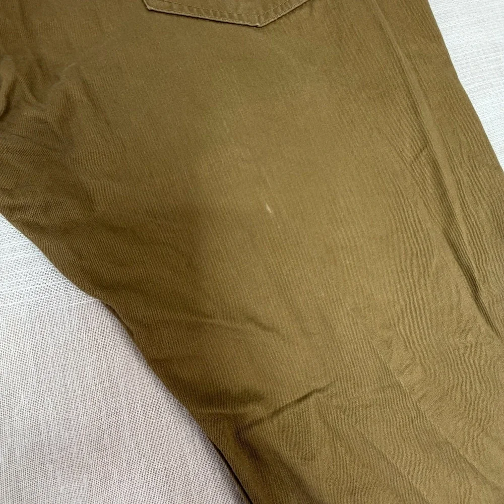 Levi's 505 Men's Regular‎ Fit Straight Leg Jeans Size 38x32 Brown Dark Tan Pants